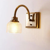 vintage bathroom wall lights glass - Clowas